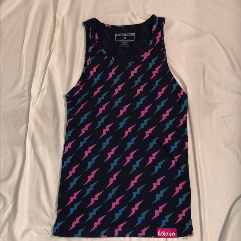 Pink dolphin tank